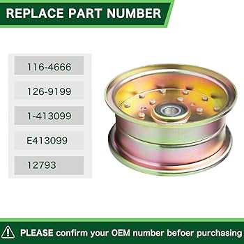 【m】 Amazon.com : TENGMUJX 116-4666 Spindle Pulley Replaces EX